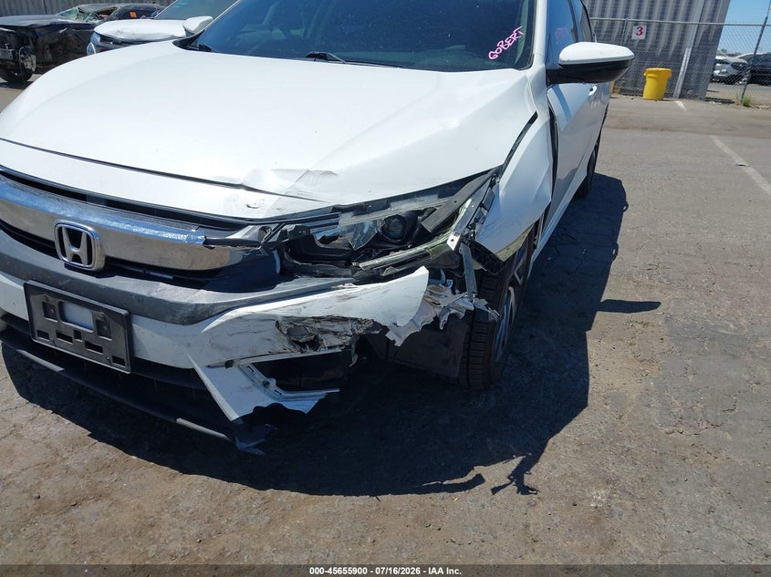 2017 Honda Civic VIN 2HGFC2F78HH576283 IAAI salvage auction — LEFT FRONT, Salvage (California), sold $3,000 on 2026-07-30 (photo 6)