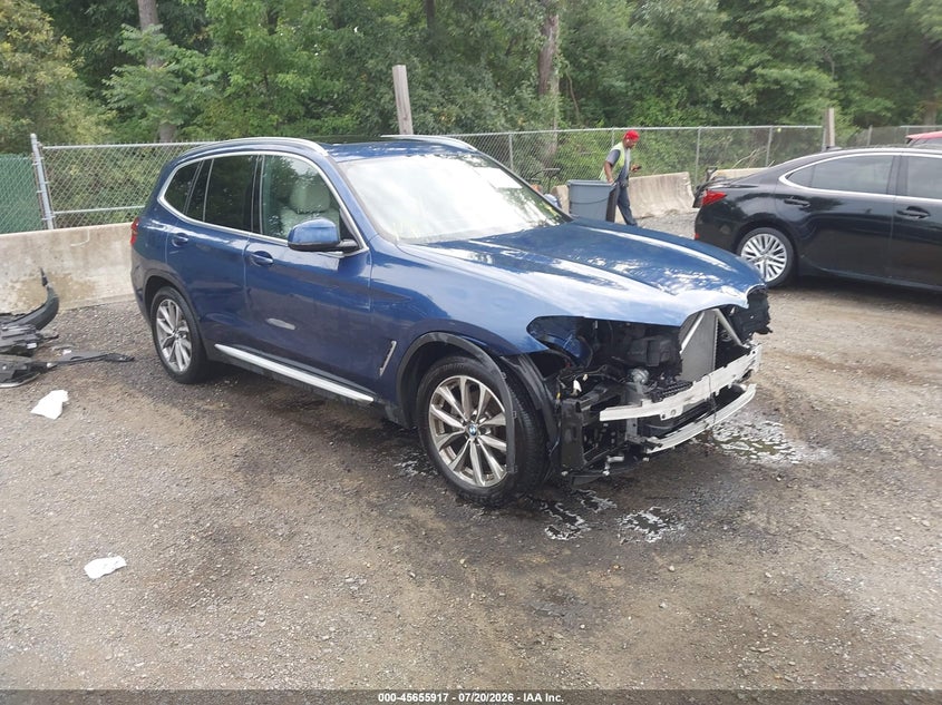 2019 BMW X3 VIN 5UXTR9C51KLE19900 — IAAI salvage auction photo
