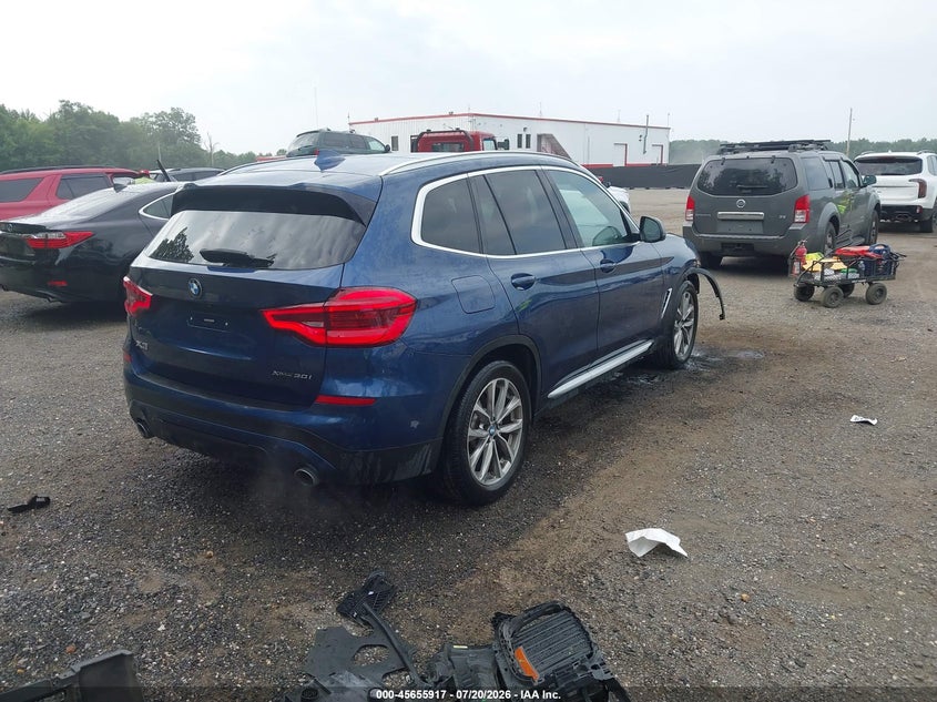2019 BMW X3 VIN 5UXTR9C51KLE19900 IAAI salvage auction — FRONT END, Salvage - 75% Or Less (Maryland), sold $8,400 on 2026-08-29 (photo 4)