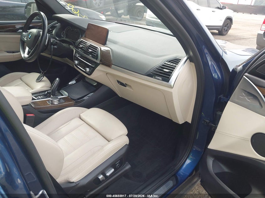 2019 BMW X3 VIN 5UXTR9C51KLE19900 IAAI salvage auction — FRONT END, Salvage - 75% Or Less (Maryland), sold $8,400 on 2026-08-29 (photo 5)