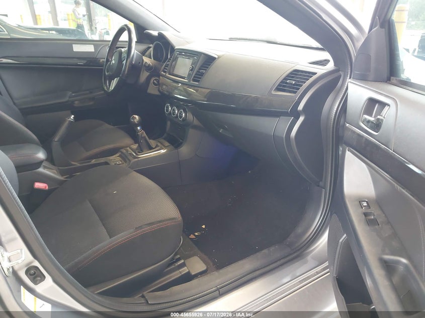 2015 Mitsubishi Lancer evolution VIN JA32W7FV2FU027560 IAAI salvage auction — LEFT & RIGHT, Salvage Title, sold $14,350 on 2026-08-12 (photo 5)