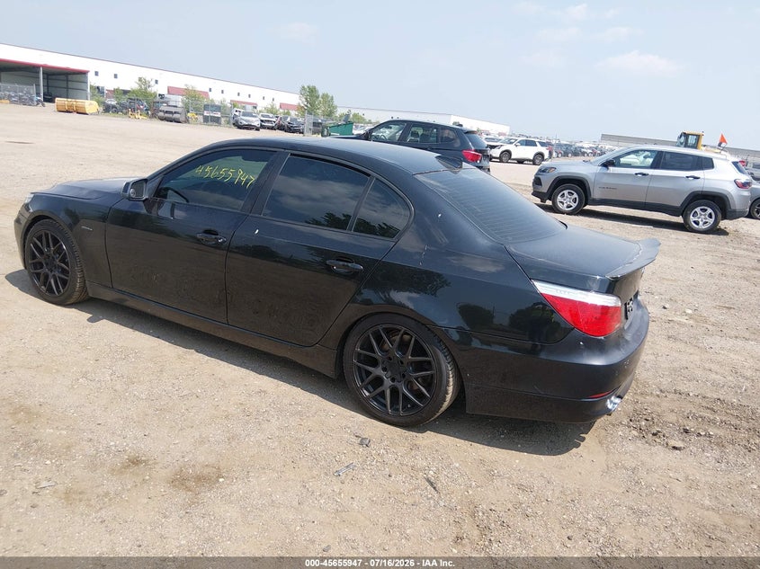 2010 BMW 5 series VIN WBANV9C57AC461776 IAAI salvage auction — FRONT END, Salvage (North Dakota), sold $1,150 on 2026-08-05 (photo 3)