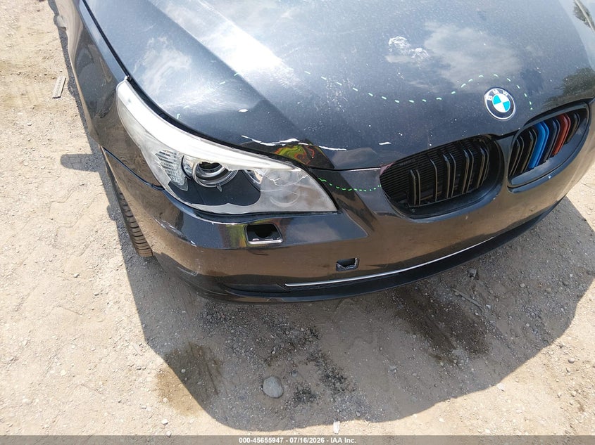 2010 BMW 5 series VIN WBANV9C57AC461776 IAAI salvage auction — FRONT END, Salvage (North Dakota), sold $1,150 on 2026-08-05 (photo 6)