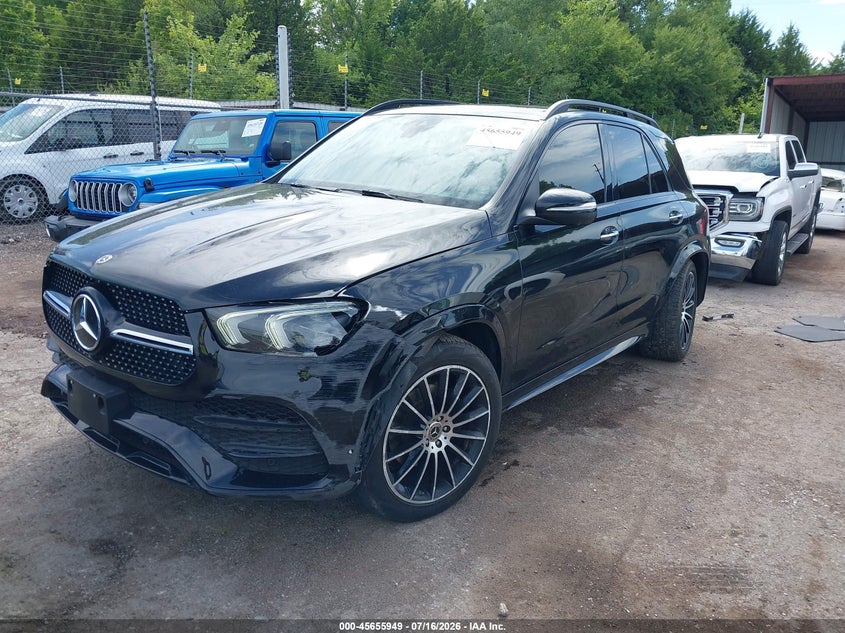 2020 Mercedes-benz Gle VIN 4JGFB4KE7LA214210 IAAI salvage auction — SIDE, Salvage Title, sold $22,800 on 2026-08-24 (photo 2)