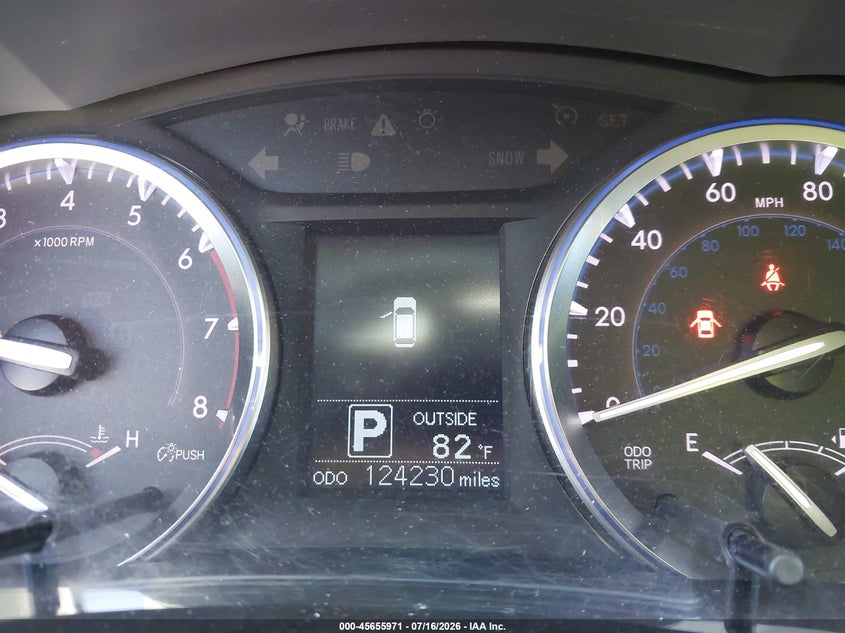 2016 Toyota Highlander VIN 5TDZARFH8GS021756 IAAI salvage auction — FRONT END, Salvage (California), sold $6,975 on 2026-08-01 (photo 7)
