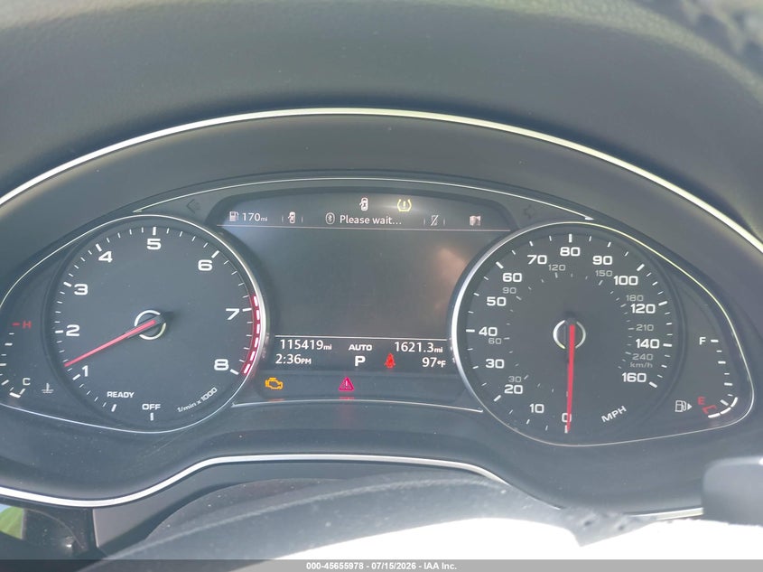 2017 Audi Q7 VIN WA1AHAF7XHD059420 IAAI salvage auction — NORMAL WEAR, Salvage Title, sold $1,050 on 2026-07-21 (photo 7)