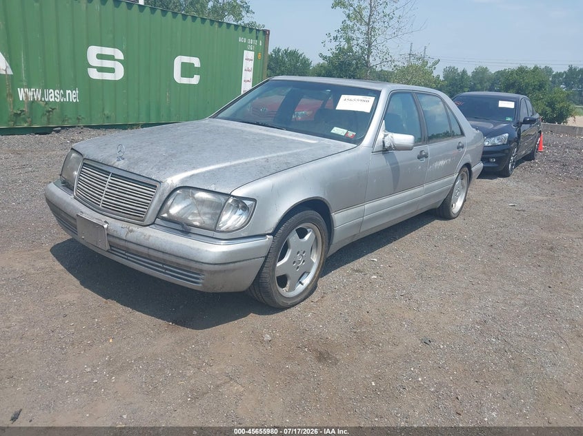 1997 Mercedes-benz S class VIN WDBGA51G5VA350499 IAAI salvage auction — NORMAL WEAR, Clear (New York), sold $1,800 on 2026-07-28 (photo 2)