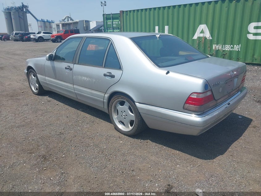 1997 Mercedes-benz S class VIN WDBGA51G5VA350499 IAAI salvage auction — NORMAL WEAR, Clear (New York), sold $1,800 on 2026-07-28 (photo 3)