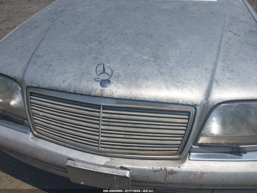 1997 Mercedes-benz S class VIN WDBGA51G5VA350499 IAAI salvage auction — NORMAL WEAR, Clear (New York), sold $1,800 on 2026-07-28 (photo 6)