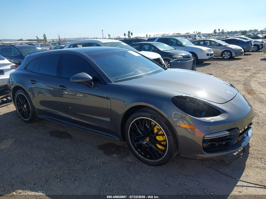2018 Porsche Panamera VIN WP0CF2A75JL195886 IAAI salvage auction — LEFT FRONT, Salvage (California), sold $29,900 on 2026-08-17 (photo 1)