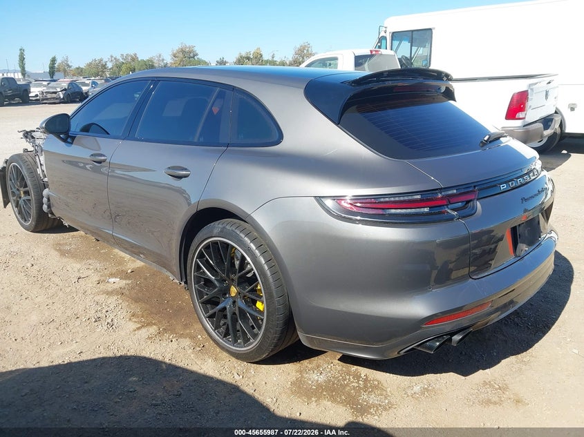 2018 Porsche Panamera VIN WP0CF2A75JL195886 IAAI salvage auction — LEFT FRONT, Salvage (California), sold $29,900 on 2026-08-17 (photo 3)