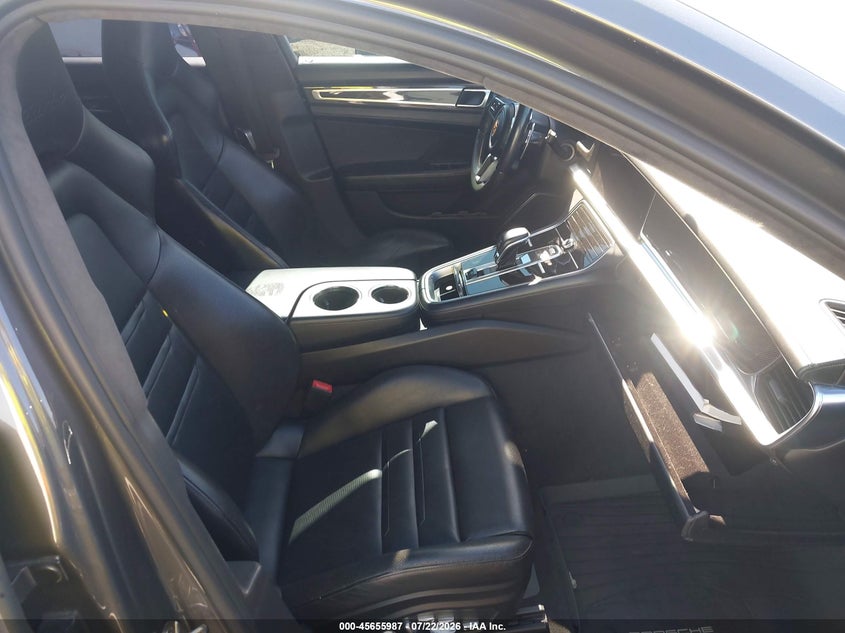 2018 Porsche Panamera VIN WP0CF2A75JL195886 IAAI salvage auction — LEFT FRONT, Salvage (California), sold $29,900 on 2026-08-17 (photo 5)