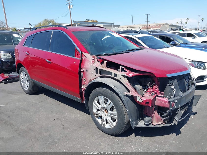 2016 Cadillac Srx VIN 3GYFNAE38GS532615 IAAI salvage auction — FRONT END, Salvage Certificate (California), sold $50 on 2026-07-29 (photo 1)