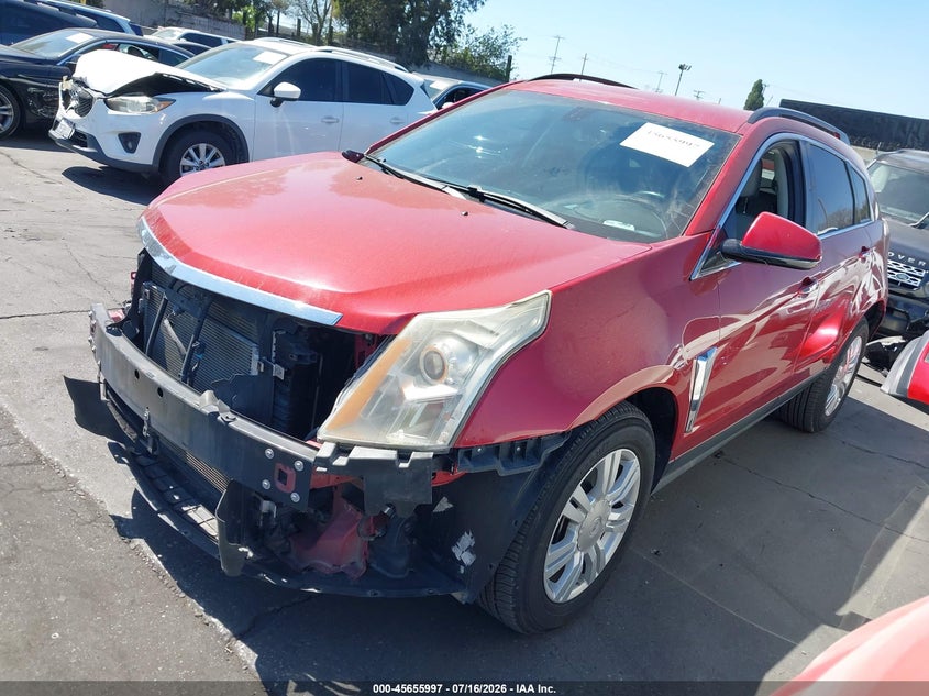 2016 Cadillac Srx VIN 3GYFNAE38GS532615 IAAI salvage auction — FRONT END, Salvage Certificate (California), sold $50 on 2026-07-29 (photo 2)