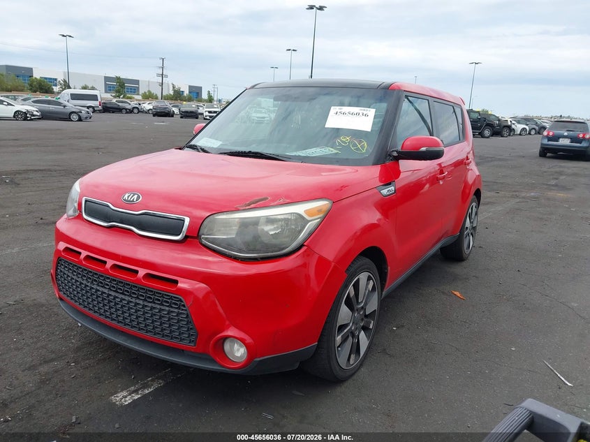 2014 Kia Soul VIN KNDJX3A59E7729866 IAAI salvage auction — REAR END, Salvage Title, sold $1,500 on 2026-08-02 (photo 2)