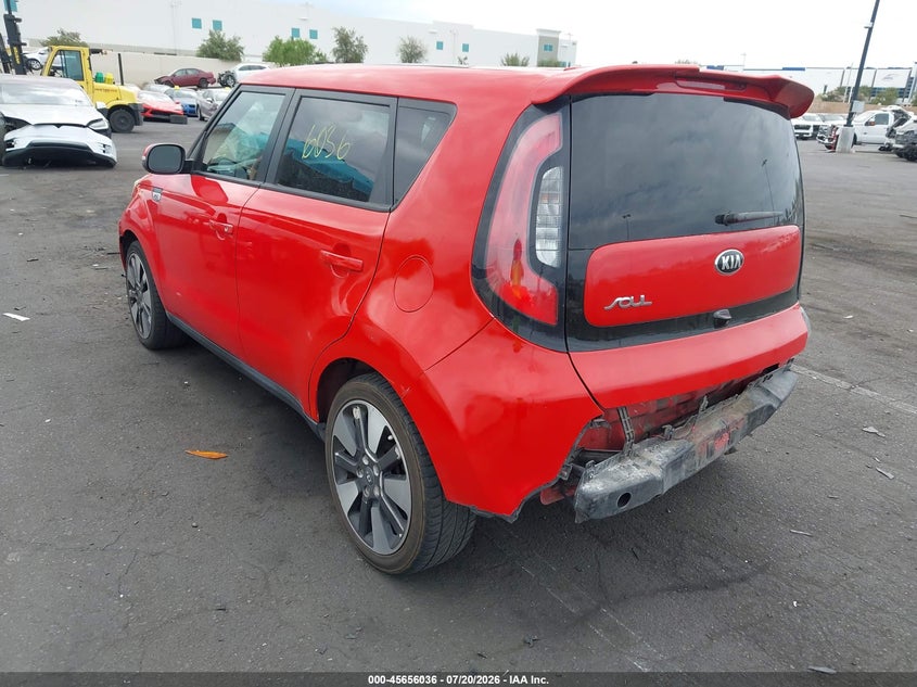 2014 Kia Soul VIN KNDJX3A59E7729866 IAAI salvage auction — REAR END, Salvage Title, sold $1,500 on 2026-08-02 (photo 3)