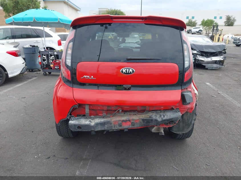 2014 Kia Soul VIN KNDJX3A59E7729866 IAAI salvage auction — REAR END, Salvage Title, sold $1,500 on 2026-08-02 (photo 6)
