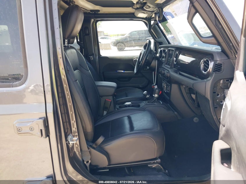 2021 Jeep Wrangler / VIN 1C4HJXEN8MW610132 IAAI salvage auction — RIGHT FRONT, Original (Texas), sold $12,500 on 2026-09-04 (photo 5)