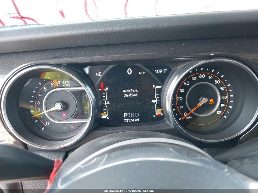 2021 Jeep Wrangler / VIN 1C4HJXEN8MW610132 IAAI salvage auction — RIGHT FRONT, Original (Texas), sold $12,500 on 2026-09-04 (photo 7)