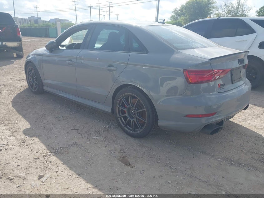 2018 Audi Rs3 VIN WUABWGFF6J1904221 IAAI salvage auction — FRONT END, Original (Texas), sold $17,000 on 2026-09-08 (photo 3)