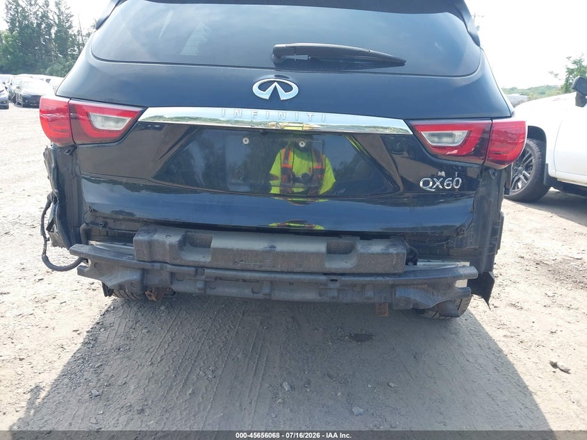 2016 Infiniti Qx60 VIN 5N1AL0MM4GC525477 IAAI salvage auction — REAR END, Salvage (Rhode Island), sold $1,500 on 2026-09-01 (photo 6)