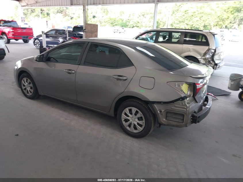 2015 Toyota Corolla VIN 2T1BPRHE4FC289746 IAAI salvage auction — REAR END, Rebuildable (Florida), sold $2,150 on 2026-07-30 (photo 3)