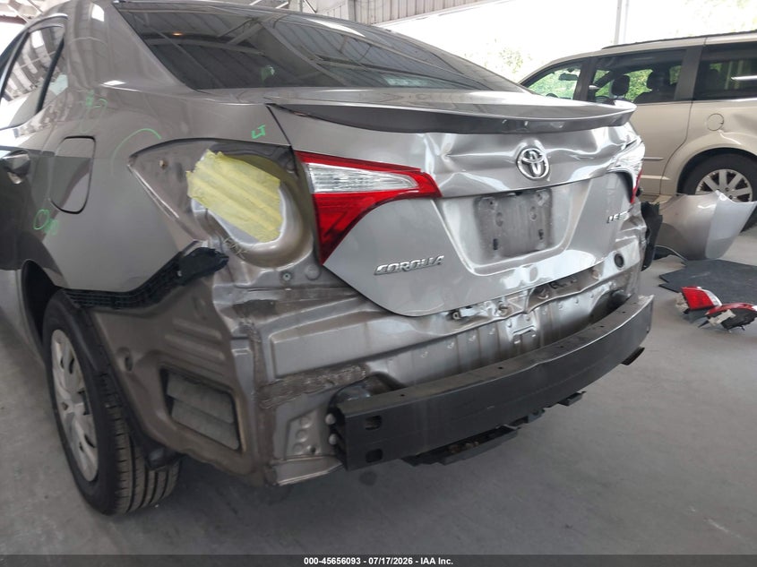 2015 Toyota Corolla VIN 2T1BPRHE4FC289746 IAAI salvage auction — REAR END, Rebuildable (Florida), sold $2,150 on 2026-07-30 (photo 6)
