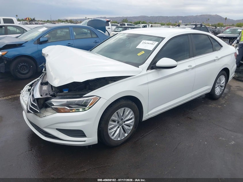 2019 Volkswagen Jetta VIN 3VWN57BUXKM064107 IAAI salvage auction — RIGHT FRONT, Salvage Title, sold $2,050 on 2026-07-31 (photo 2)