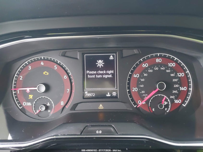 2019 Volkswagen Jetta VIN 3VWN57BUXKM064107 IAAI salvage auction — RIGHT FRONT, Salvage Title, sold $2,050 on 2026-07-31 (photo 7)