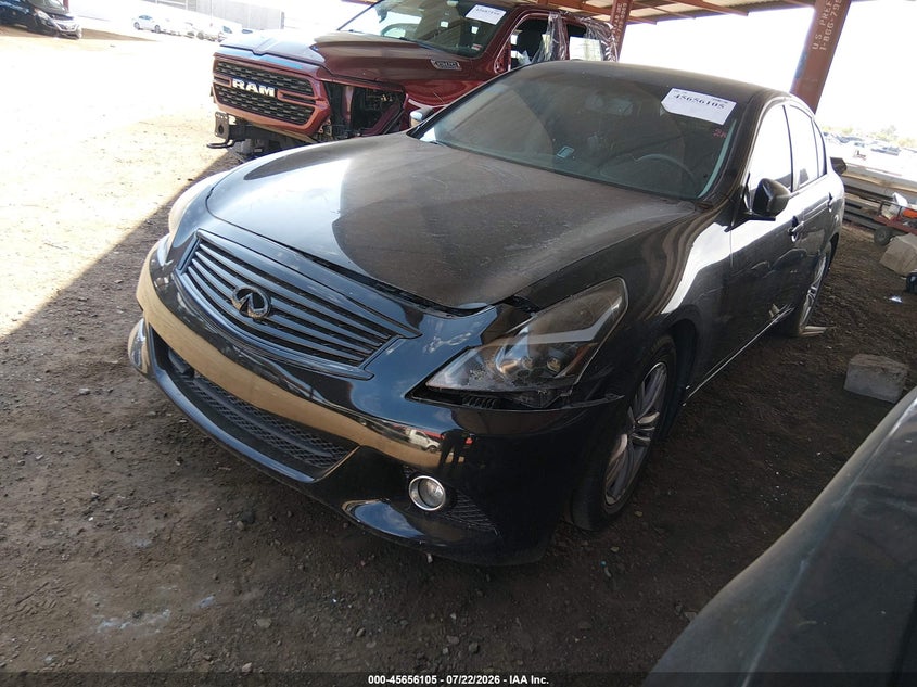 2010 Infiniti G37 VIN JN1CV6AP6AM405029 IAAI salvage auction — SIDE, Salvage (Arizona), sold $1,650 on 2026-07-29 (photo 2)