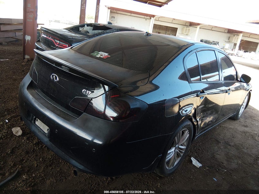 2010 Infiniti G37 VIN JN1CV6AP6AM405029 IAAI salvage auction — SIDE, Salvage (Arizona), sold $1,650 on 2026-07-29 (photo 6)
