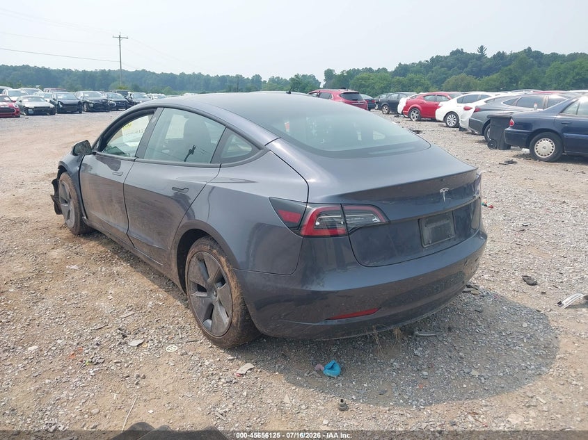 2023 Tesla Model 3 VIN 5YJ3E1EA1PF396165 IAAI salvage auction — FRONT END, Wait Title, sold $7,975 on 2026-09-05 (photo 3)