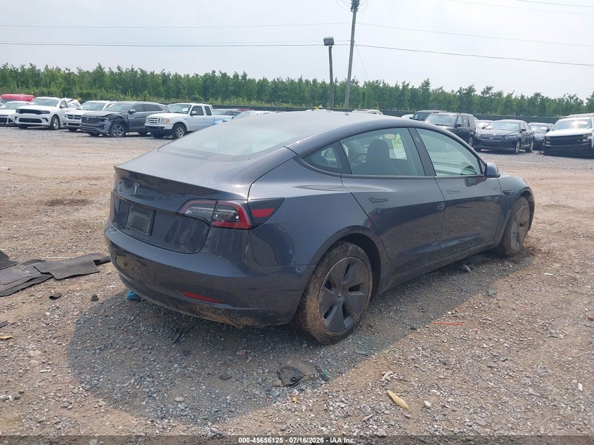 2023 Tesla Model 3 VIN 5YJ3E1EA1PF396165 IAAI salvage auction — FRONT END, Wait Title, sold $7,975 on 2026-09-05 (photo 4)