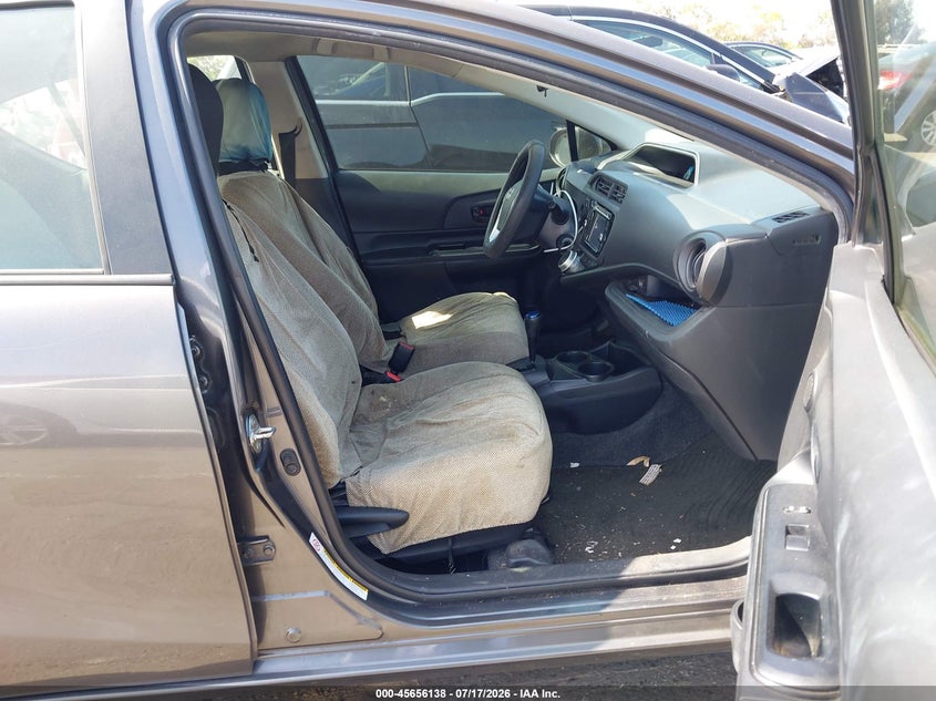 2016 Toyota Prius c VIN JTDKDTB35G1122735 IAAI salvage auction — REAR END, Salvage (California), sold $1,350 on 2026-07-23 (photo 5)