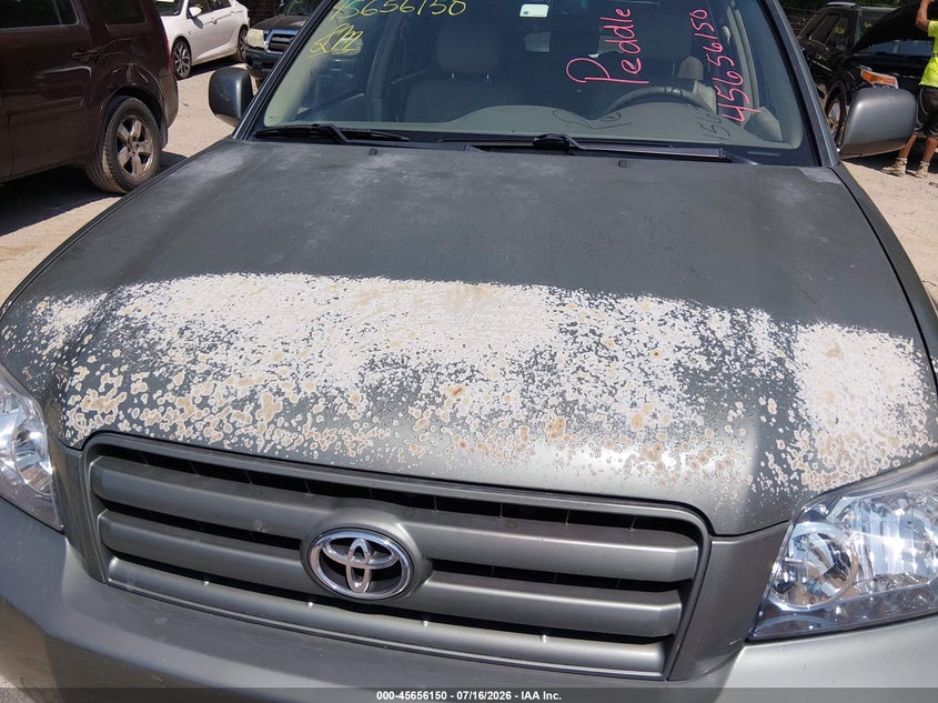 2005 Toyota Highlander VIN JTEDP21A150076202 IAAI salvage auction — NORMAL WEAR, Clear (Oklahoma), sold $700 on 2026-07-22 (photo 6)