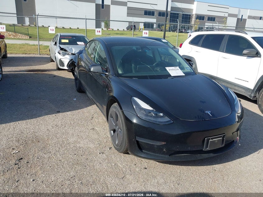 2021 Tesla Model 3 VIN 5YJ3E1EA8MF986083 — IAAI salvage auction photo