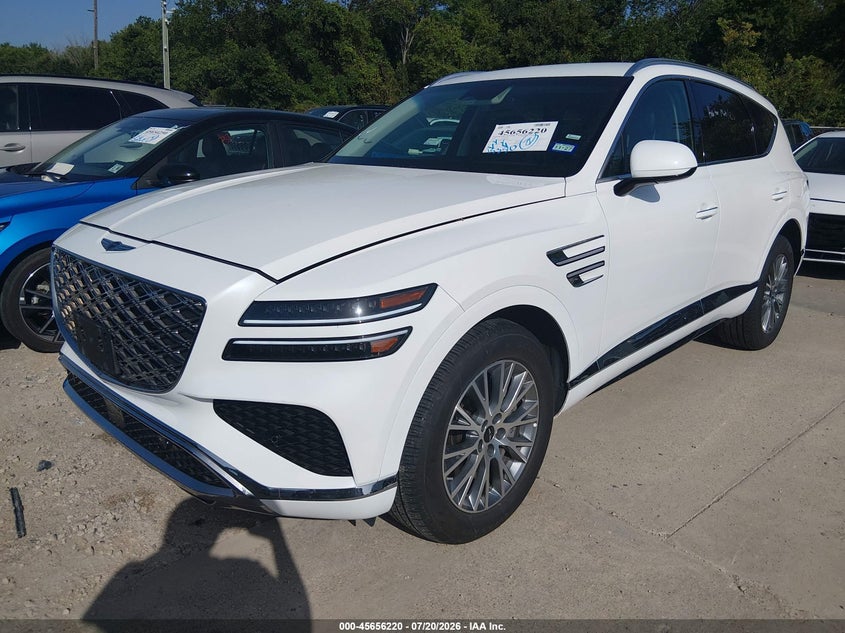 2026 Genesis Gv80 VIN KMUHFESB6TU318812 IAAI salvage auction — REAR END, Enterprise Vehicles Clear Only (Texas), sold $42,650 on 2026-07-29 (photo 2)