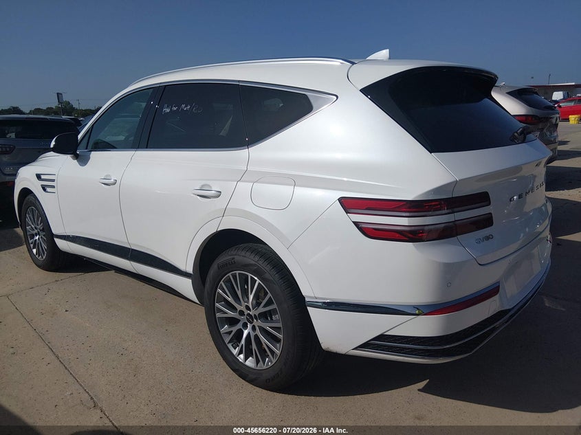 2026 Genesis Gv80 VIN KMUHFESB6TU318812 IAAI salvage auction — REAR END, Enterprise Vehicles Clear Only (Texas), sold $16,500 on 2026-07-29 (photo 3)