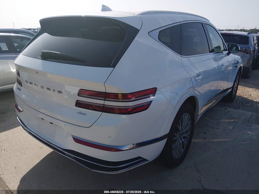 2026 Genesis Gv80 VIN KMUHFESB6TU318812 IAAI salvage auction — REAR END, Enterprise Vehicles Clear Only (Texas), sold $42,650 on 2026-07-29 (photo 4)
