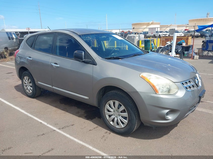 2013 Nissan Rogue VIN JN8AS5MTXDW522433 IAAI salvage auction — FRONT & REAR, Salvage Title, sold $275 on 2026-07-28 (photo 1)
