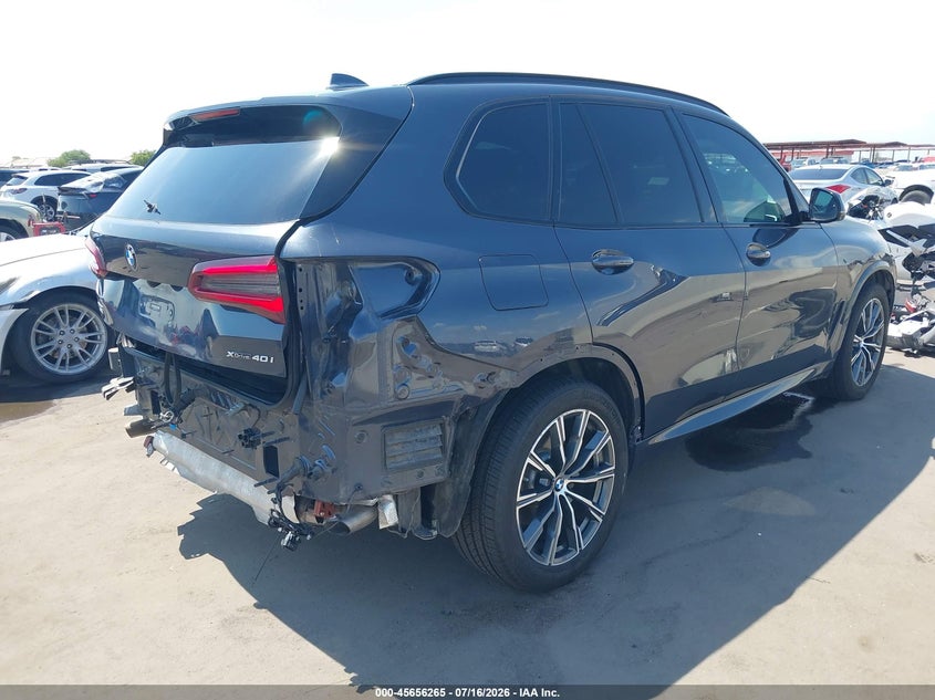 2020 BMW X5 VIN 5UXCR6C00L9C72597 IAAI salvage auction — REAR END, Salvage Title, sold $23,300 on 2026-08-03 (photo 4)