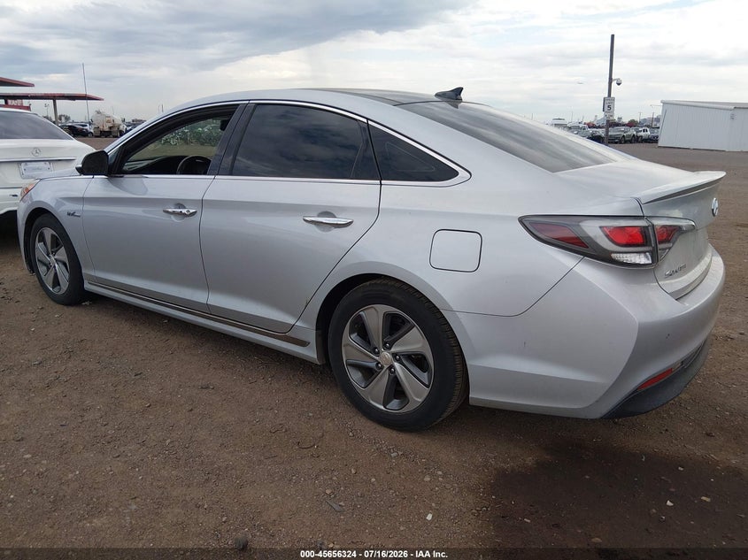 2017 Hyundai Sonata hybrid VIN KMHE34L34HA077286 IAAI salvage auction — NORMAL WEAR, Clear-Dealer Only (Arizona), sold $25 on 2026-07-28 (photo 3)