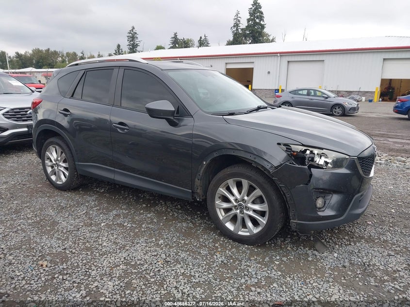 2015 Mazda Cx-5 VIN JM3KE4DY3F0443809 IAAI salvage auction — RIGHT FRONT, Wait Title, sold $1,950 on 2026-08-02 (photo 1)