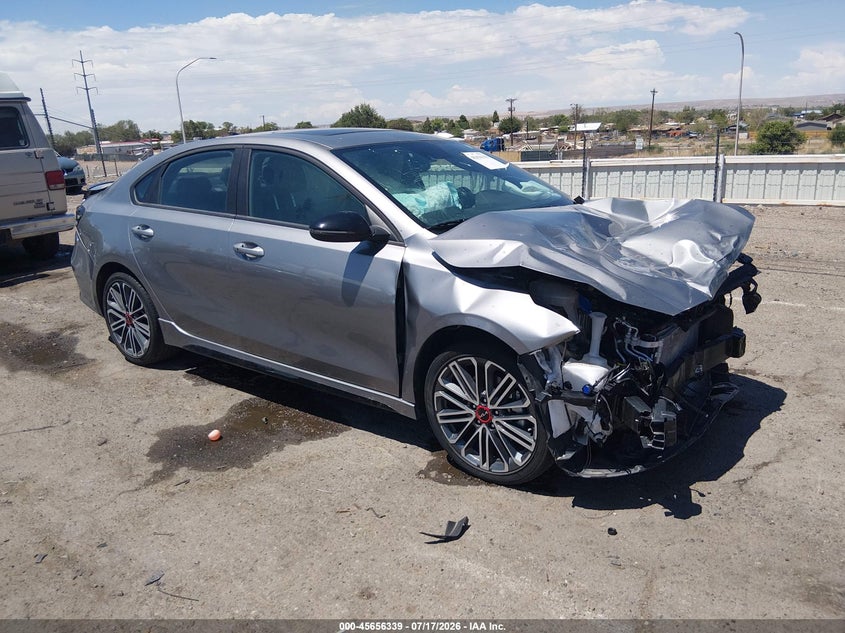 2024 Kia Forte VIN 3KPF44ACXRE837213 IAAI salvage auction — FRONT END, Wait Title, sold $1,425 on 2026-09-21 (photo 1)