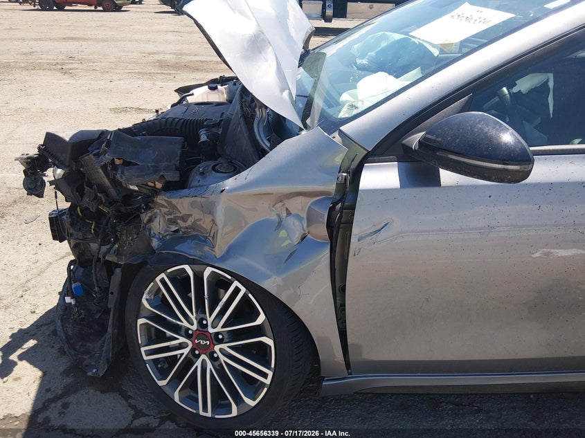 2024 Kia Forte VIN 3KPF44ACXRE837213 IAAI salvage auction — FRONT END, Wait Title, sold $1,425 on 2026-09-21 (photo 6)