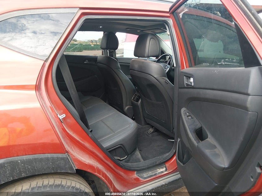 2016 Hyundai Tucson VIN KM8J33A23GU148140 IAAI salvage auction — NORMAL WEAR, Clear-Dealer Only (Arizona), sold $25 on 2026-07-21 (photo 8)