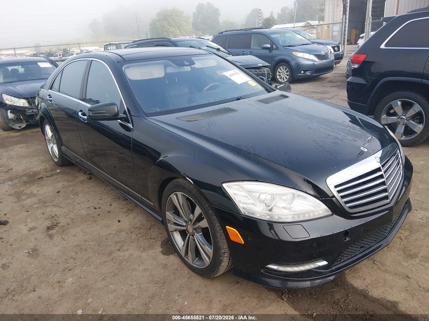 2013 Mercedes-benz S-klasse VIN WDDNG9EB0DA496634 IAAI salvage auction — NORMAL WEAR, Clear-Dealer Only (West Virginia), sold $550 on 2026-07-30 (photo 1)