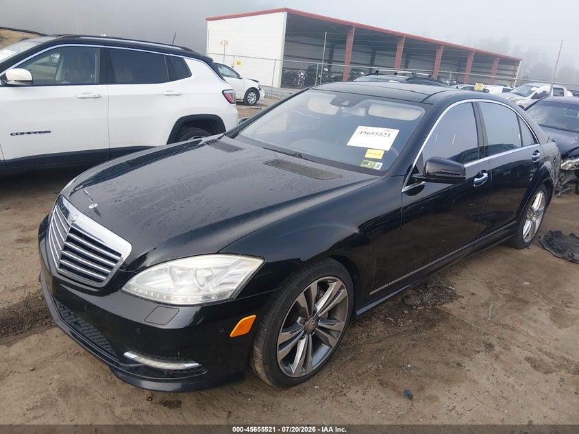 2013 Mercedes-benz S-klasse VIN WDDNG9EB0DA496634 IAAI salvage auction — NORMAL WEAR, Clear-Dealer Only (West Virginia), sold $550 on 2026-07-30 (photo 2)