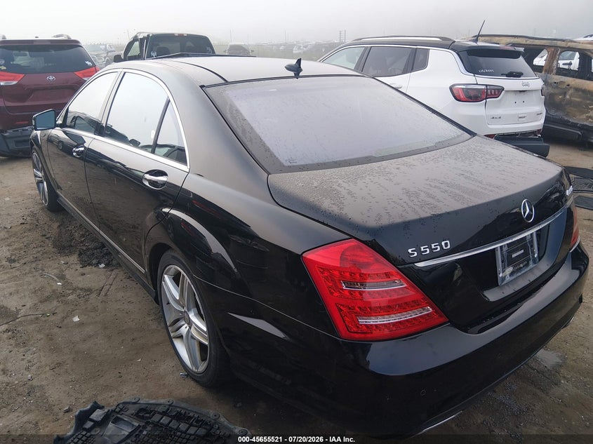 2013 Mercedes-benz S-klasse VIN WDDNG9EB0DA496634 IAAI salvage auction — NORMAL WEAR, Clear-Dealer Only (West Virginia), sold $550 on 2026-07-30 (photo 3)