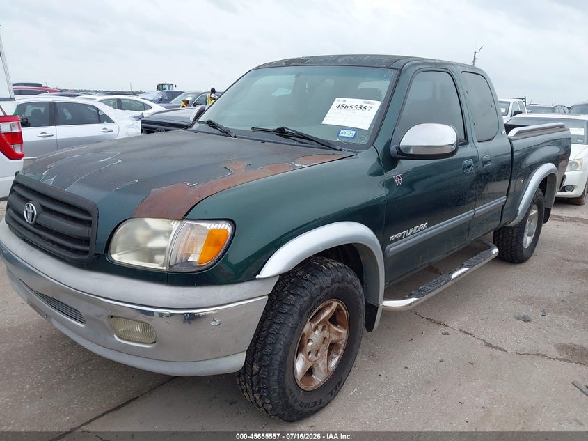 2001 Toyota Tundra VIN 5TBBT441X1S189693 IAAI salvage auction — NORMAL WEAR, Original (Texas), sold $1,625 on 2026-07-28 (photo 2)